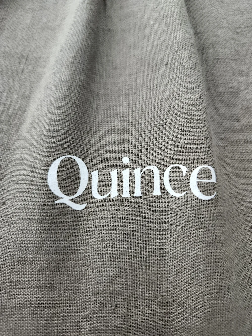 Quince European Linen Duvet Cover King/Cal King Dusty Olive NWOT